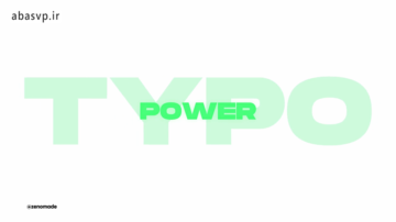 پروژه تایپوگرافی داوینچی ریزالو Power Typography