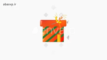 دانلود لوگوموشن آماده داوینچی ریزالو Christmas Gift Logo