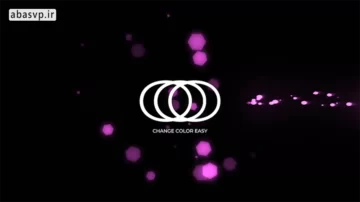 دانلود پروژه لوگوموشن Glow Particles Logo داوینچی ریزالو