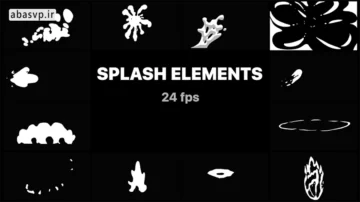 دانلود پروژه داوینچی ریزالو Splash Elements