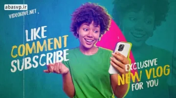پروژه Youtube Vlog افترافکت، برای یوتیوب