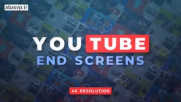 دانلود پروژه آماده Youtube End Screens افترافکت
