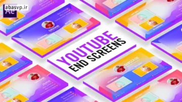 دانلود پروژه آماده یوتیوب Youtube End Screens