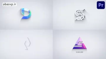 لوگوموشن پریمیر پرو Simple Logo Reveal