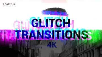 پروژه داوینچی ریزالو Glitch Transitions ترانزیشن