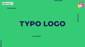 لوگوموشن Typo Logo فاینال کات پرو