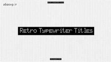 تایتل های مخصوص فاینال کات پرو Typewriter Titles