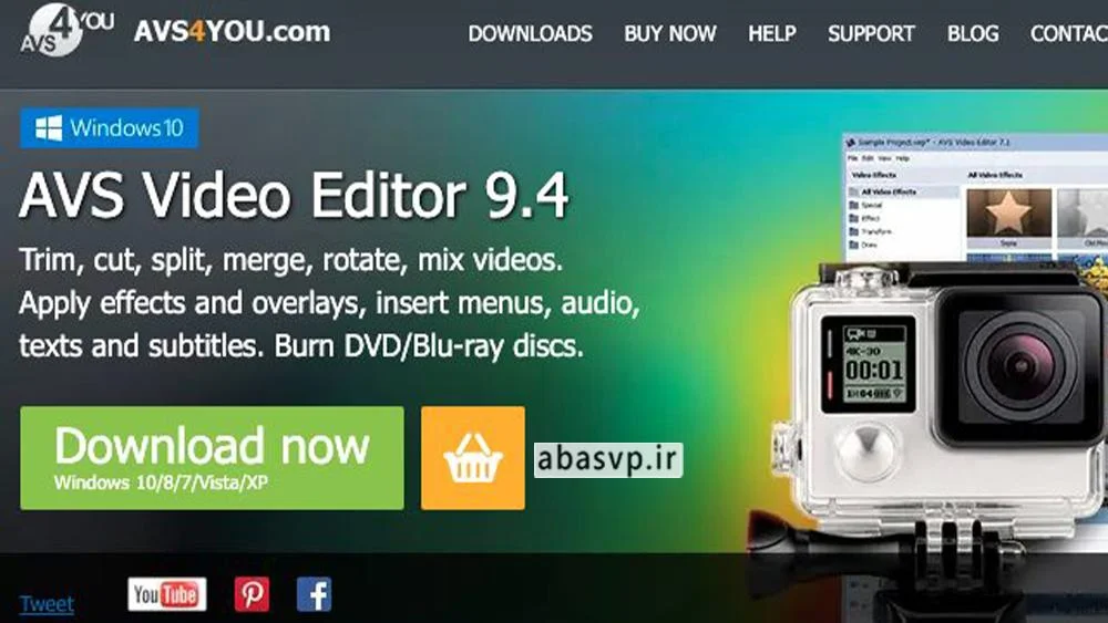 نرم افزار AVS Video Editor