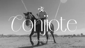 فونت انگلیسی conjiote