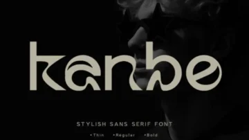 فونت انگلیسی kanbe 2