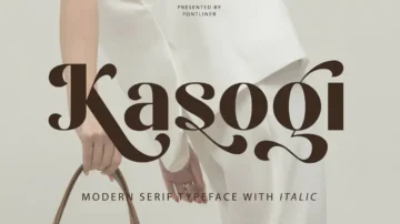 فونت انگلیسی kasogi