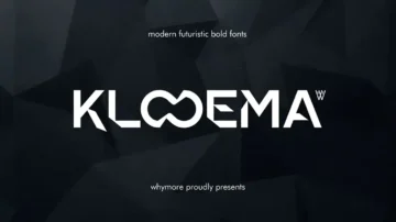 فونت انگلیسی kloema