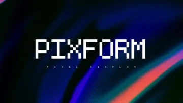 فونت انگلیسی pixform